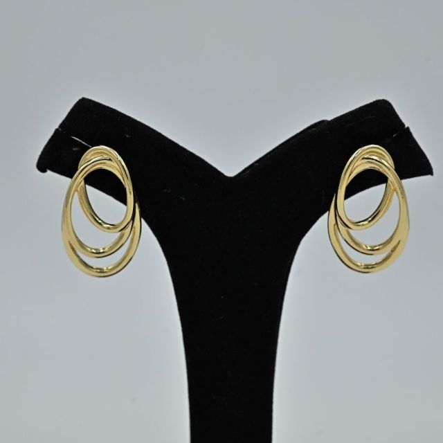 Elvia Elegant Double Hoop